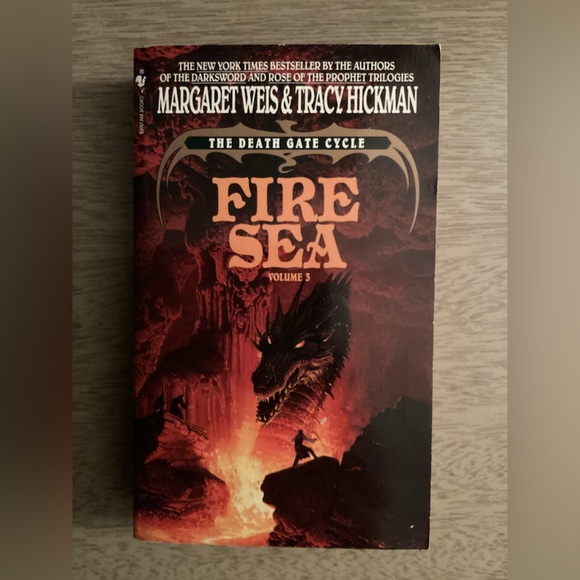 Bantam Books Other - Fire Sea (Volume 3 in series) by Margaret Weis and Tracy Hickman